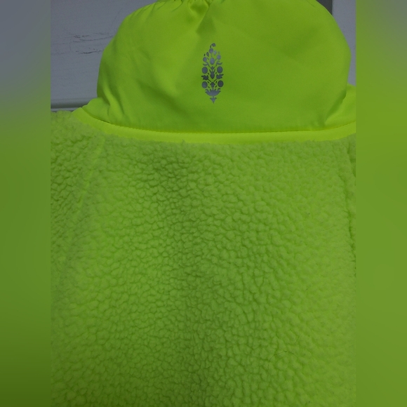 FP Movement Hit The Slopes Fleece Jacket/Neon Yellow - Picture 8 of 11